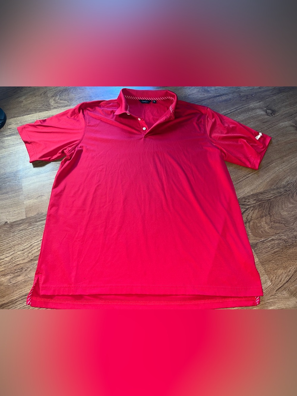 Walter Hagen Red Polo Golf Shirt Men’s Size XL